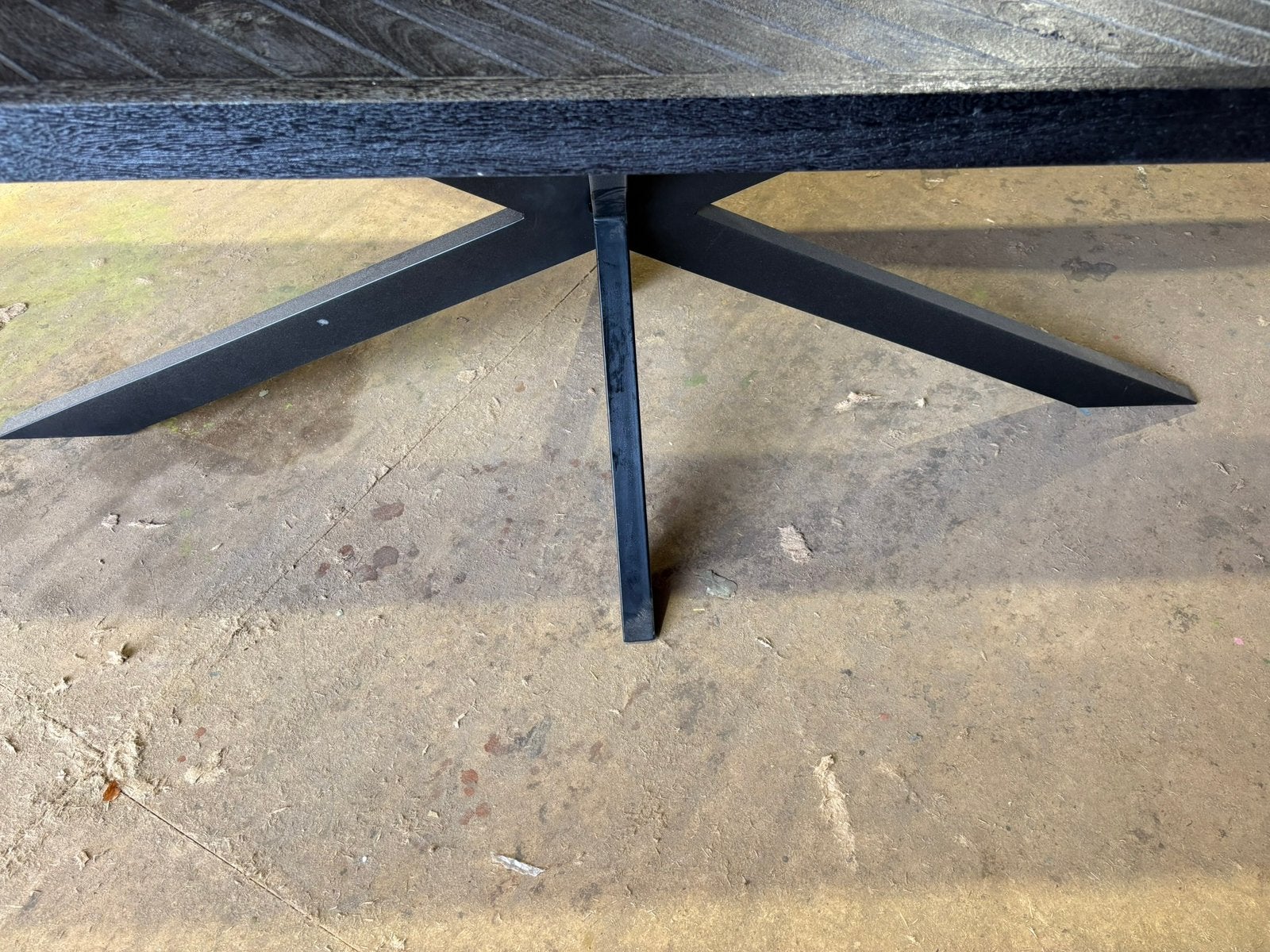 Visgraat eettafel 240 cm – NIEUW, Huis en Inrichting, Tafels | Eettafels, Ophalen, 200 cm of meer, 50 tot 100 cm, Zo goed als nieuw