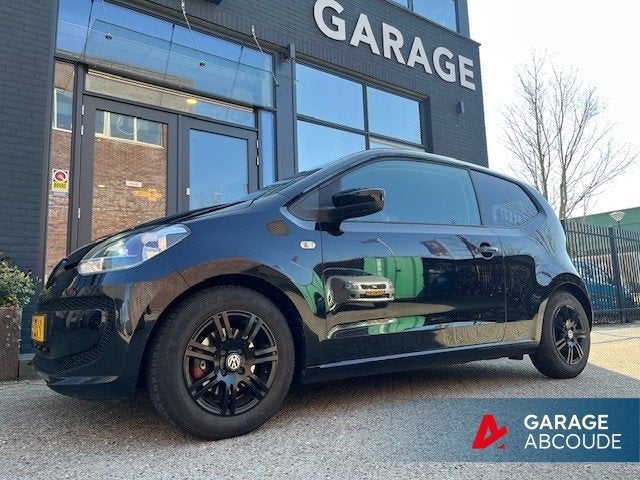 Volkswagen Up! 1.0 60PK 3D BMT Black Edition, Voorwielaandrijving, Euro 5, Stof, Gebruikt