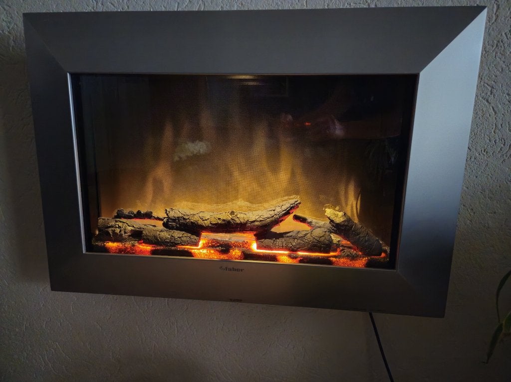 Te koop : Sfeerhaard, Huis en Inrichting, Ophalen, Gebruikt, Hangende haard, Elektrische haard