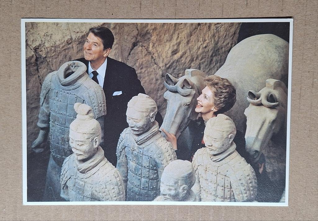 Li Ping - Reagan in China, 1984. World Press Photo 1985, Ophalen of Verzenden, 1980 tot heden, Ongelopen, Overige thema's