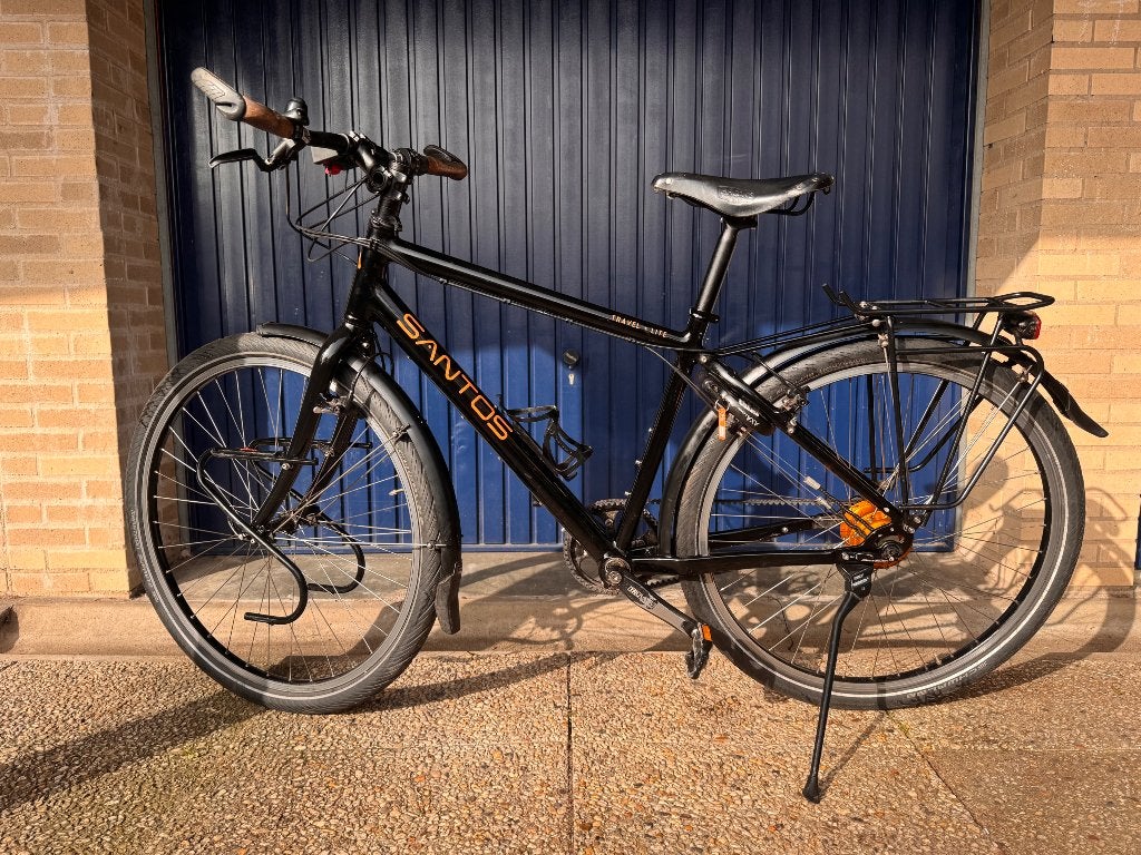 Santos travel lite rohloff + belt, 28 inch, Gebruikt, 10 tot 15 versnellingen, Velgrem