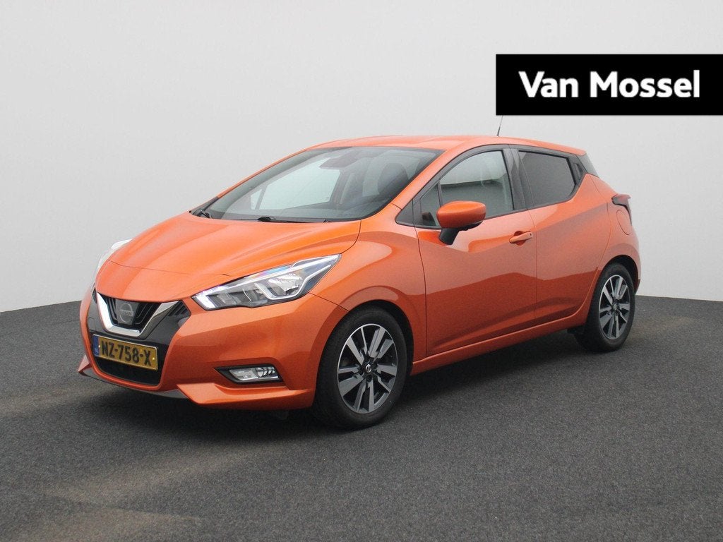 Nissan Micra 0.9 IG-T N-Connecta | 360-graden Camera | Blind, Auto's, Nissan, Bedrijf, Te koop, Micra, 360° camera, ABS, Achteruitrijcamera