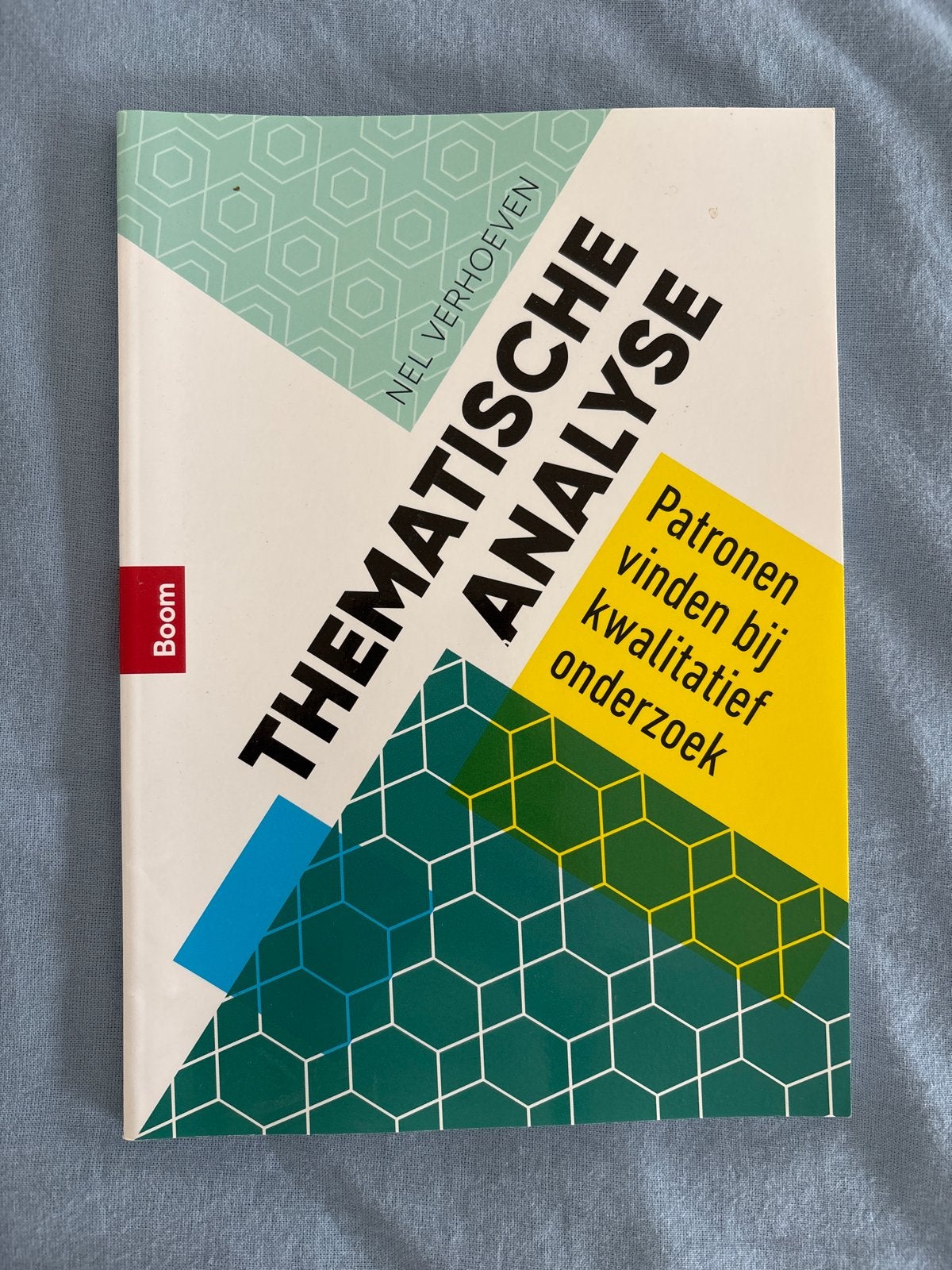 Thematische Analyse: Kwalitatief onderzoek door Nel Verhoeve, Boeken, Ophalen of Verzenden, Gamma, Zo goed als nieuw, HBO