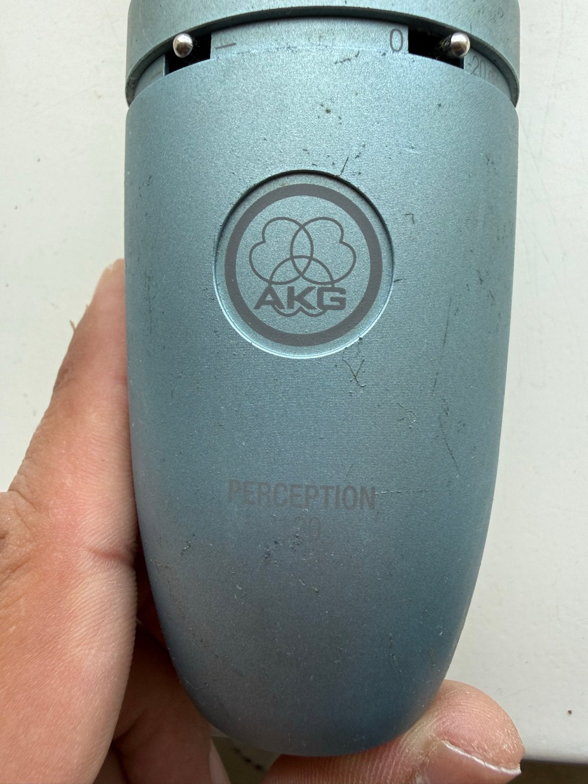 AKG Perception P220 Condensator Microfoon, Muziek en Instrumenten, Microfoons, Gebruikt, Studiomicrofoon, Ophalen of Verzenden