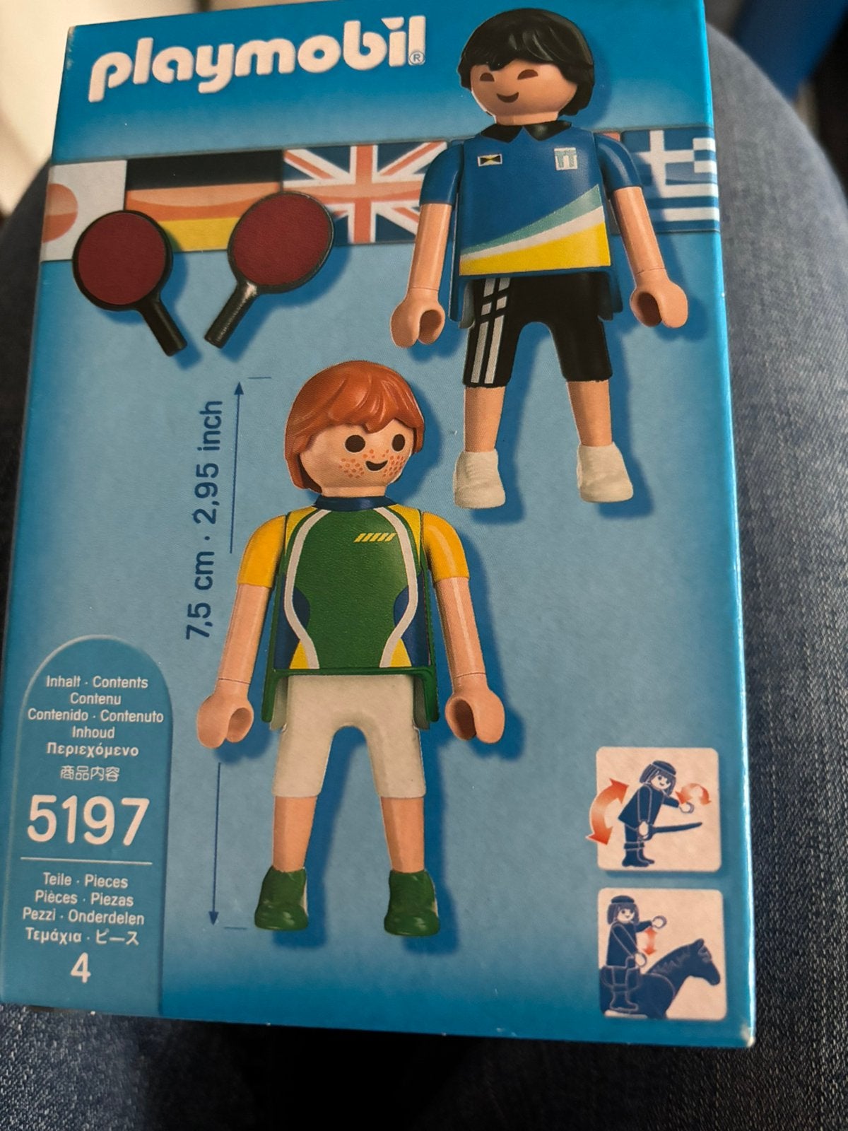 Playmobil 5197 sports en action tafeltennissers, Kinderen en Baby's, Speelgoed | Playmobil, Nieuw, Sports & action, Figuren, Complete set