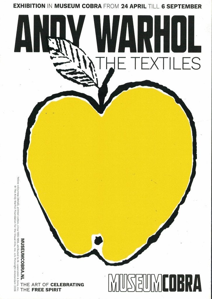 Andy Warhol, The Textiles., Verzenden, Nieuw