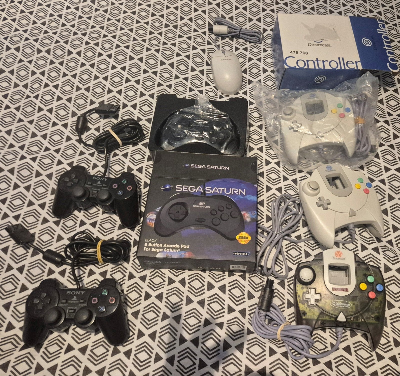controllers, muis Sega Saturn en ps2, Ophalen of Verzenden, Refurbished, Overige typen