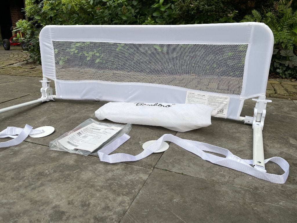 Uitvalbescherming Bambino bed, Ophalen of Verzenden, Gebruikt, 180 cm of meer, 85 tot 100 cm