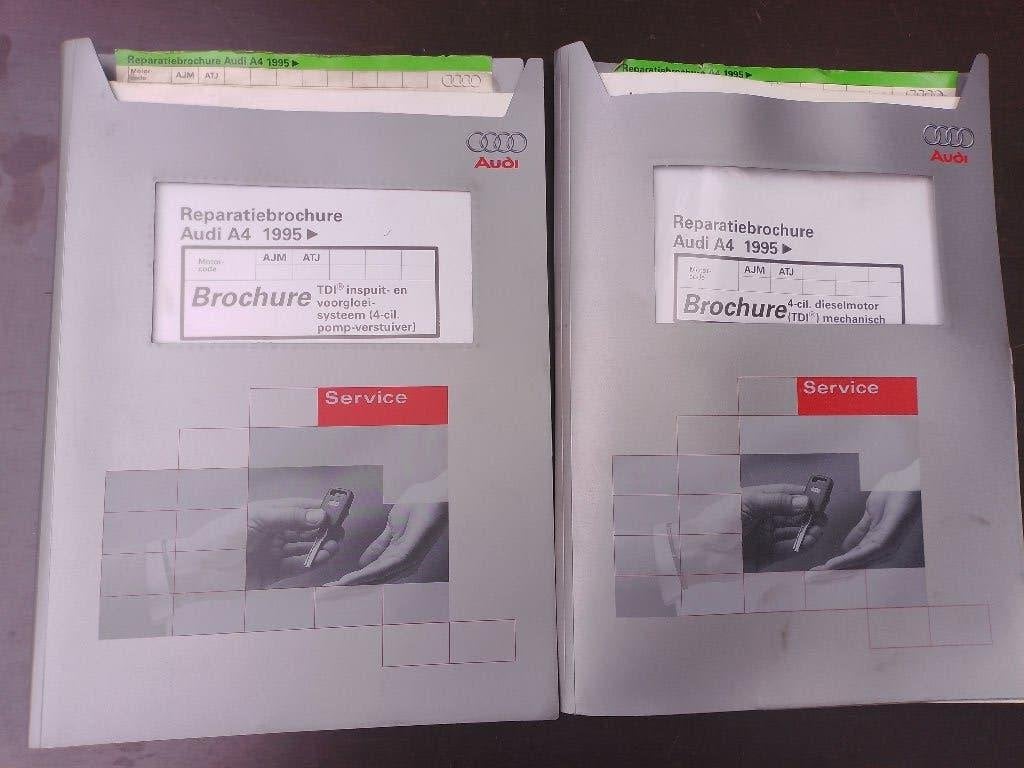 Audi A4 B5 dealer werkplaatsboeken 1.9 TDi Pd motor 85KW, Ophalen of Verzenden, Gelezen, Audi