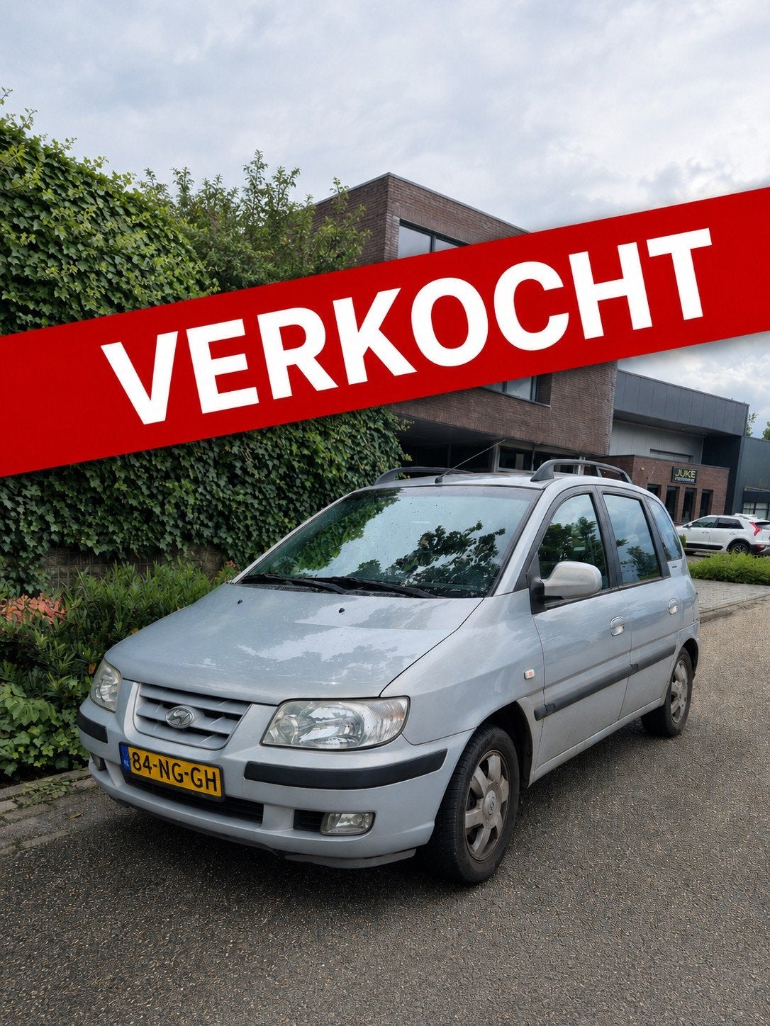 Hyundai Matrix 1.6 2003 Grijs, Matrix, 1599 cc, 4 cilinders, Origineel Nederlands