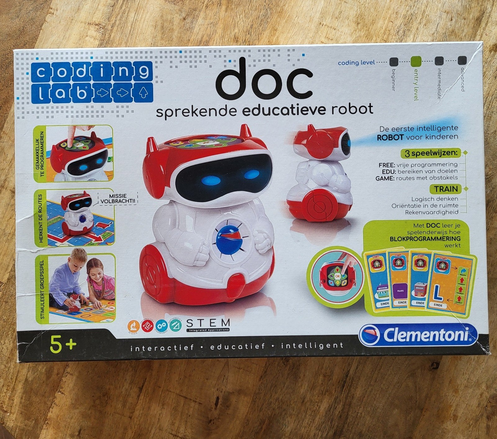 DOC de sprekende educatieve robot, Ophalen of Verzenden, Gebruikt, Elektronica, Met licht
