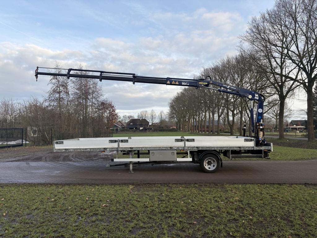 Nefra Be oplegger 7 TON met Amco Veba kraan (bj 2009), Overige brandstoffen, Bedrijf, Aanhangers en Opleggers, Te koop
