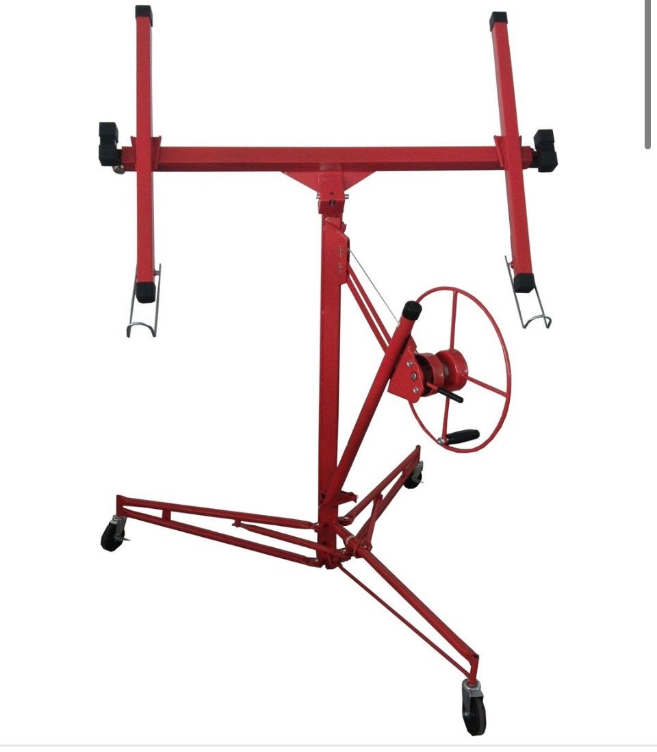 Te huur: Professionele Platenlift / Gipsplatenlift, Doe-het-zelf en Verbouw, Steigers, Ophalen, Zo goed als nieuw, Overige typen