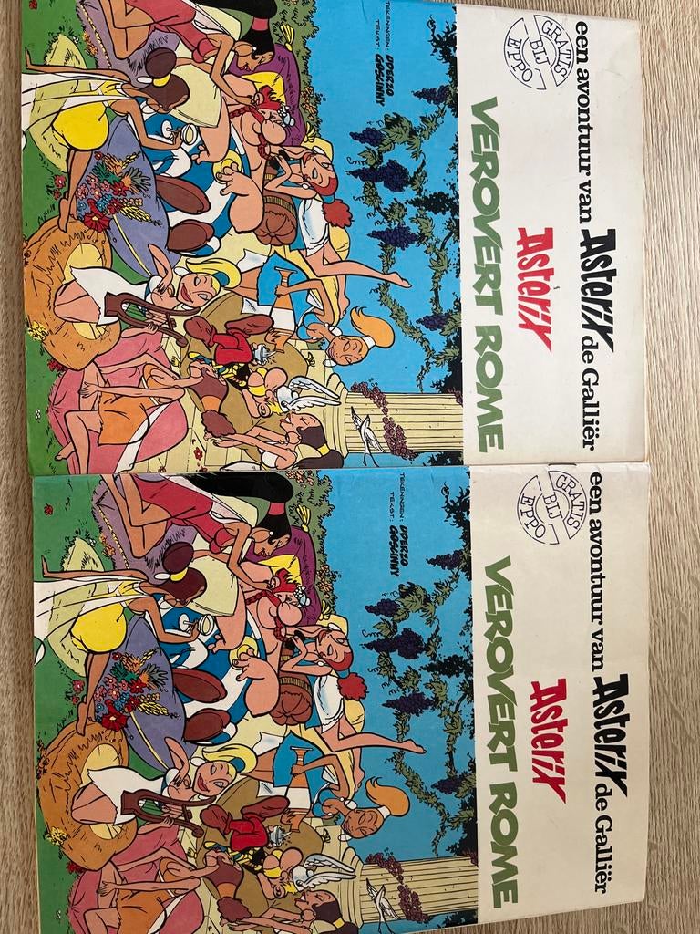 Asterix Verovert Rome - Stripboek (nog 1 beschikbaar) EPPO, Meerdere stripboeken, Ophalen of Verzenden, Gelezen