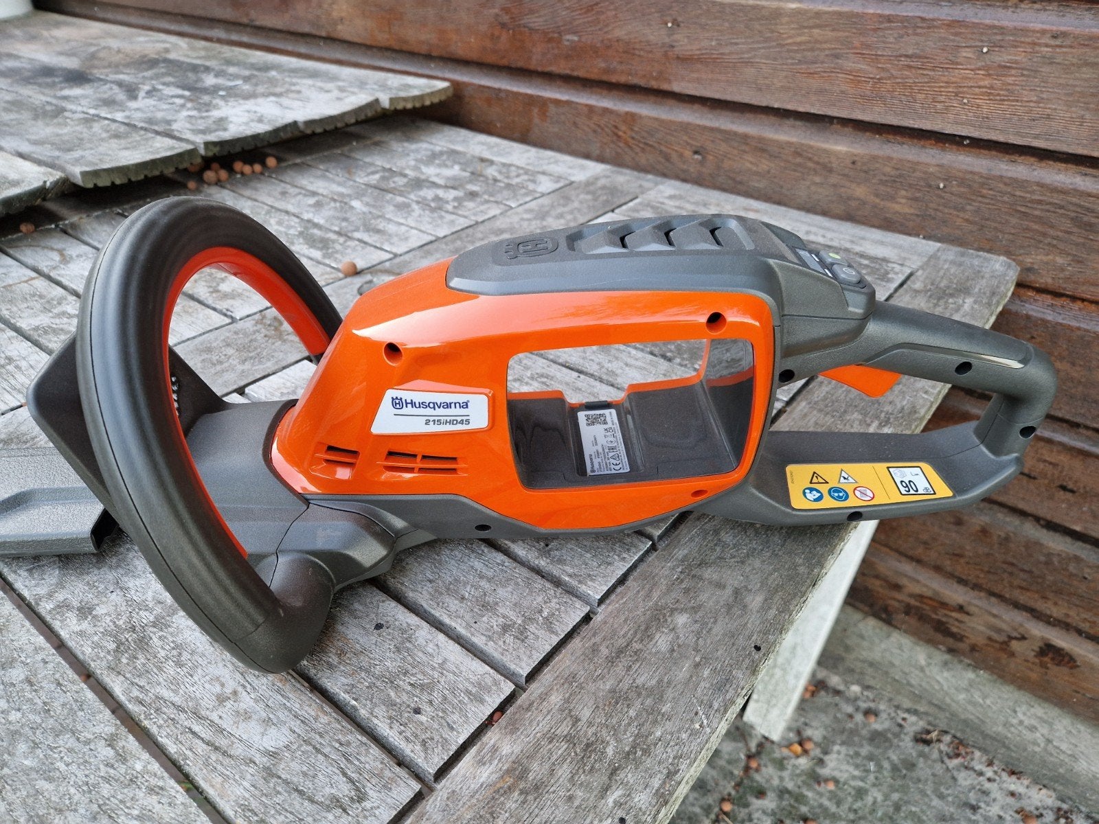 Husqvarna 215iHD45 Accu Heggenschaar -  nieuw, Tuin en Terras, Heggenscharen, Ophalen of Verzenden, Nieuw, Accu, Husqvarna