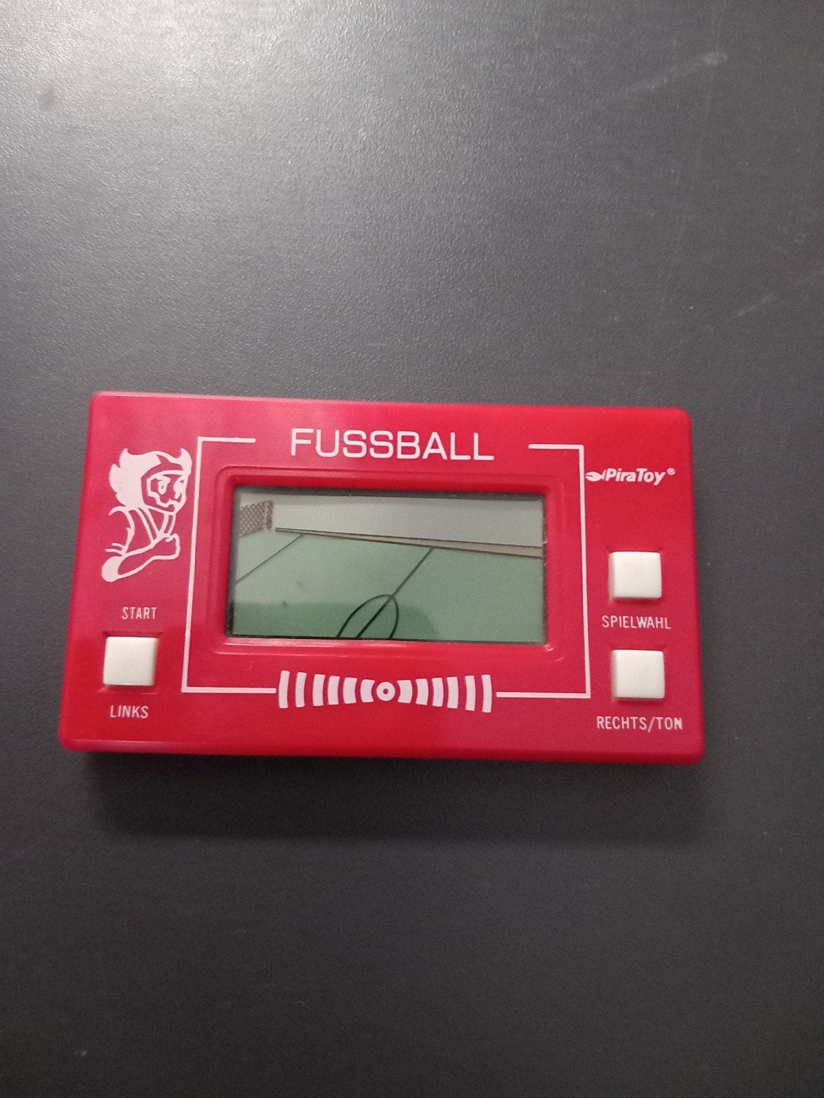 PiraToy Fussball Handheld Game - Vintage Voetbalspel, Ophalen of Verzenden, Overige merken, Gebruikt