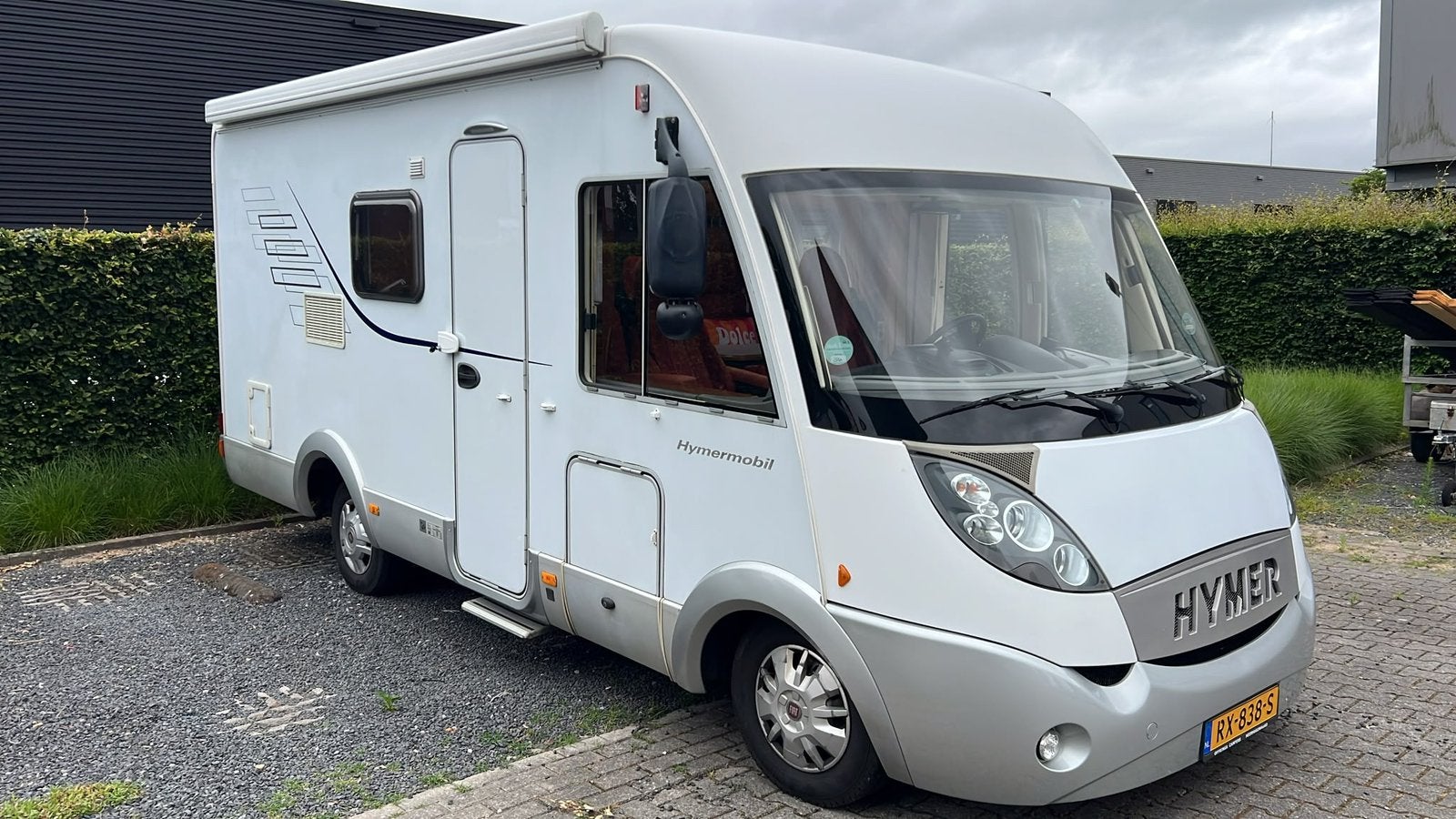 Hymer B 574 CL | 2007 | Top staat | Hefbed en Fransbed, Integraal, Ringverwarming, Fiat, Gaslek-detector