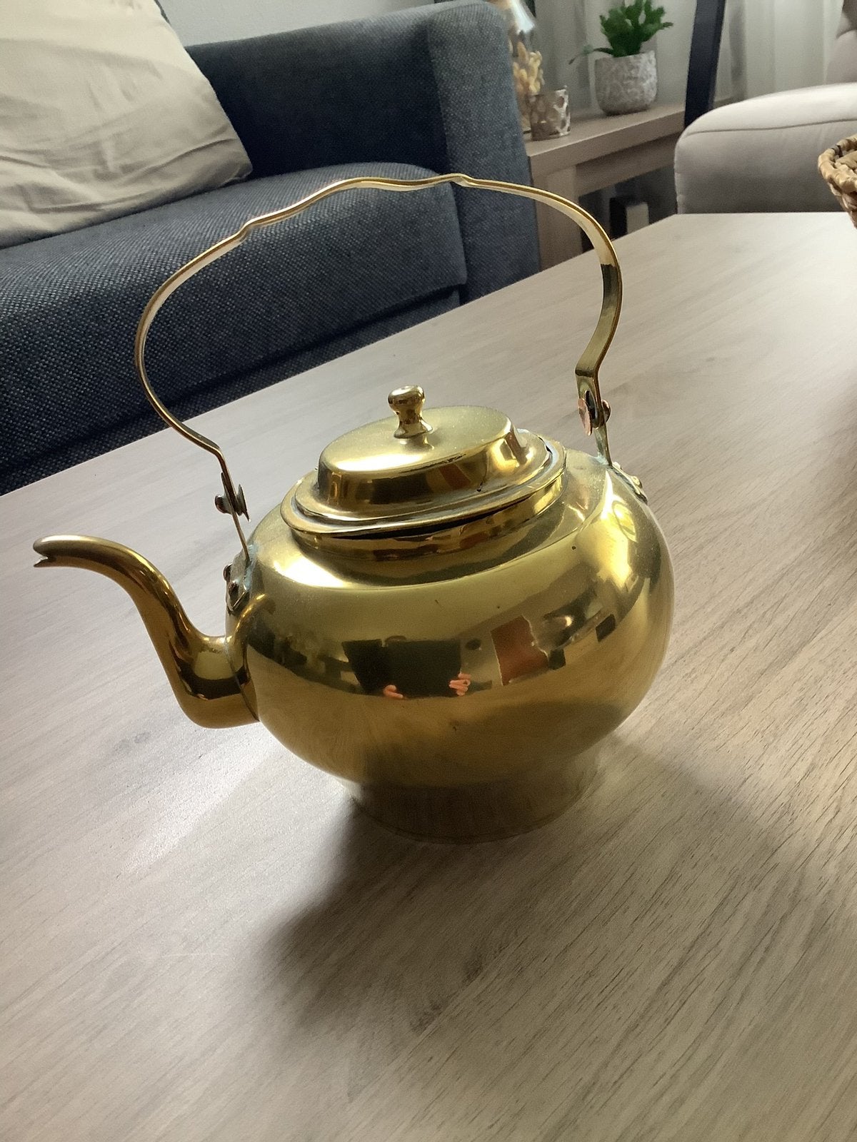 Koperen water/thee ketel, Antiek en Kunst, Antiek | Koper en Brons, Ophalen of Verzenden, Koper