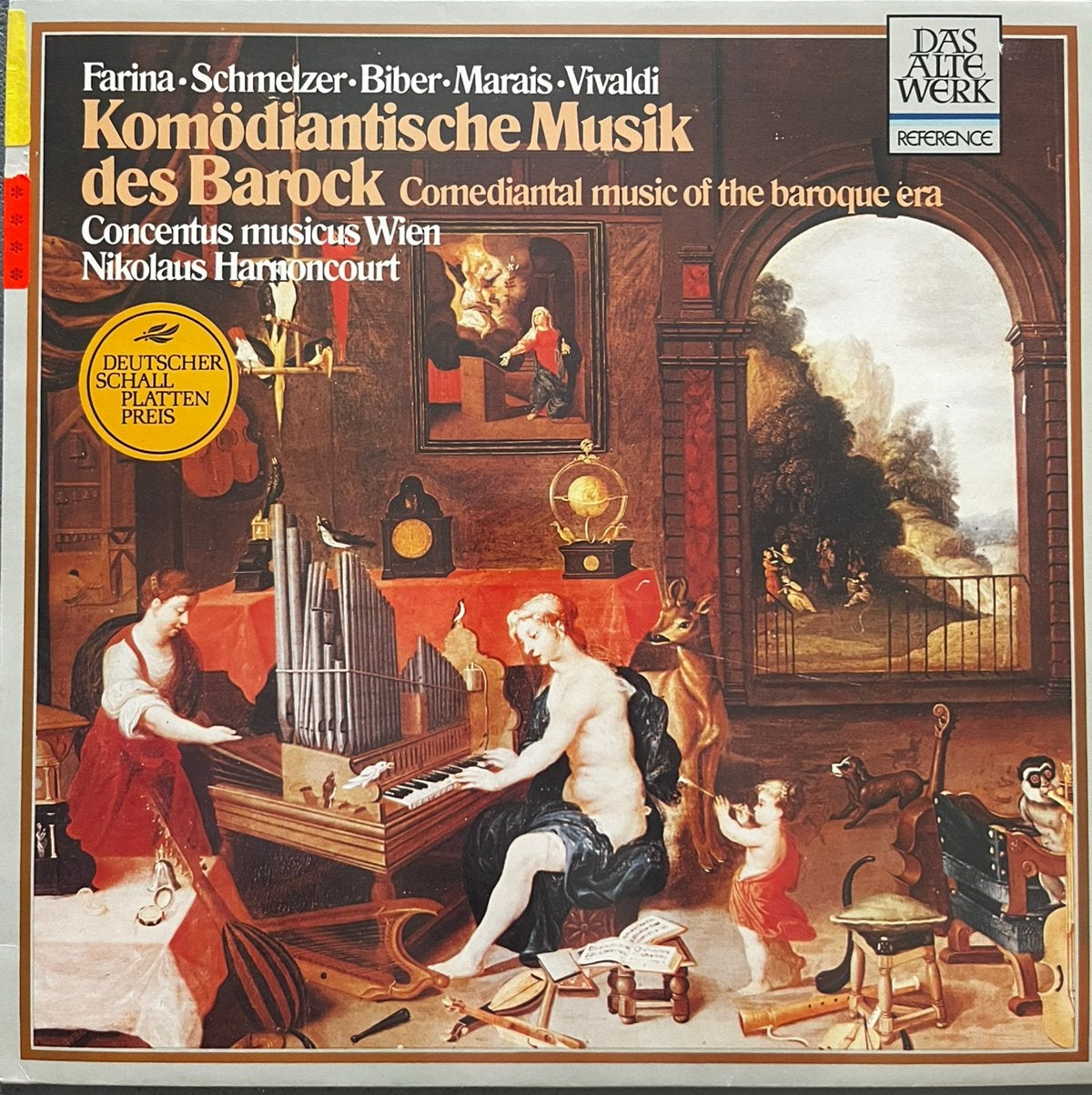 lp klassiek elpee vinyl Biber Schmelzer Marais viool, Ophalen, Overige typen, Zo goed als nieuw, 12 inch