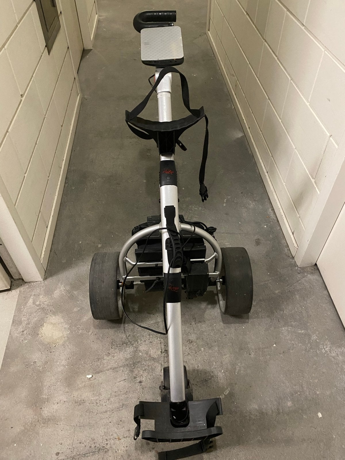 Mocad elektrische golftrolley - Gebruikt, Sport en Fitness, Golf, Ophalen, Gebruikt, Golfkar, Overige merken