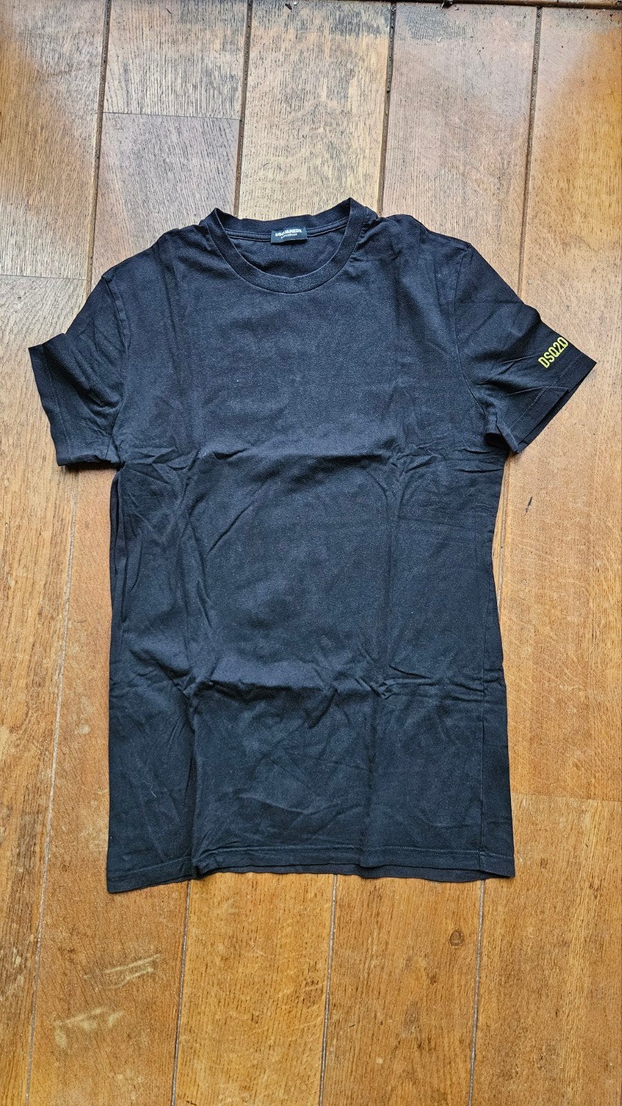 T shirt Dsquared2 zwart maat M, Ophalen of Verzenden, Zo goed als nieuw, Zwart