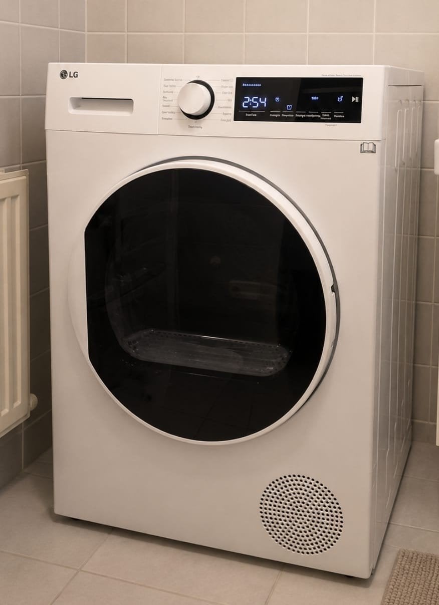 LG rh80t2ap6rm warmtepomp droger 8kg A++, Ophalen, Overige typen, Onbekend, Onbekend
