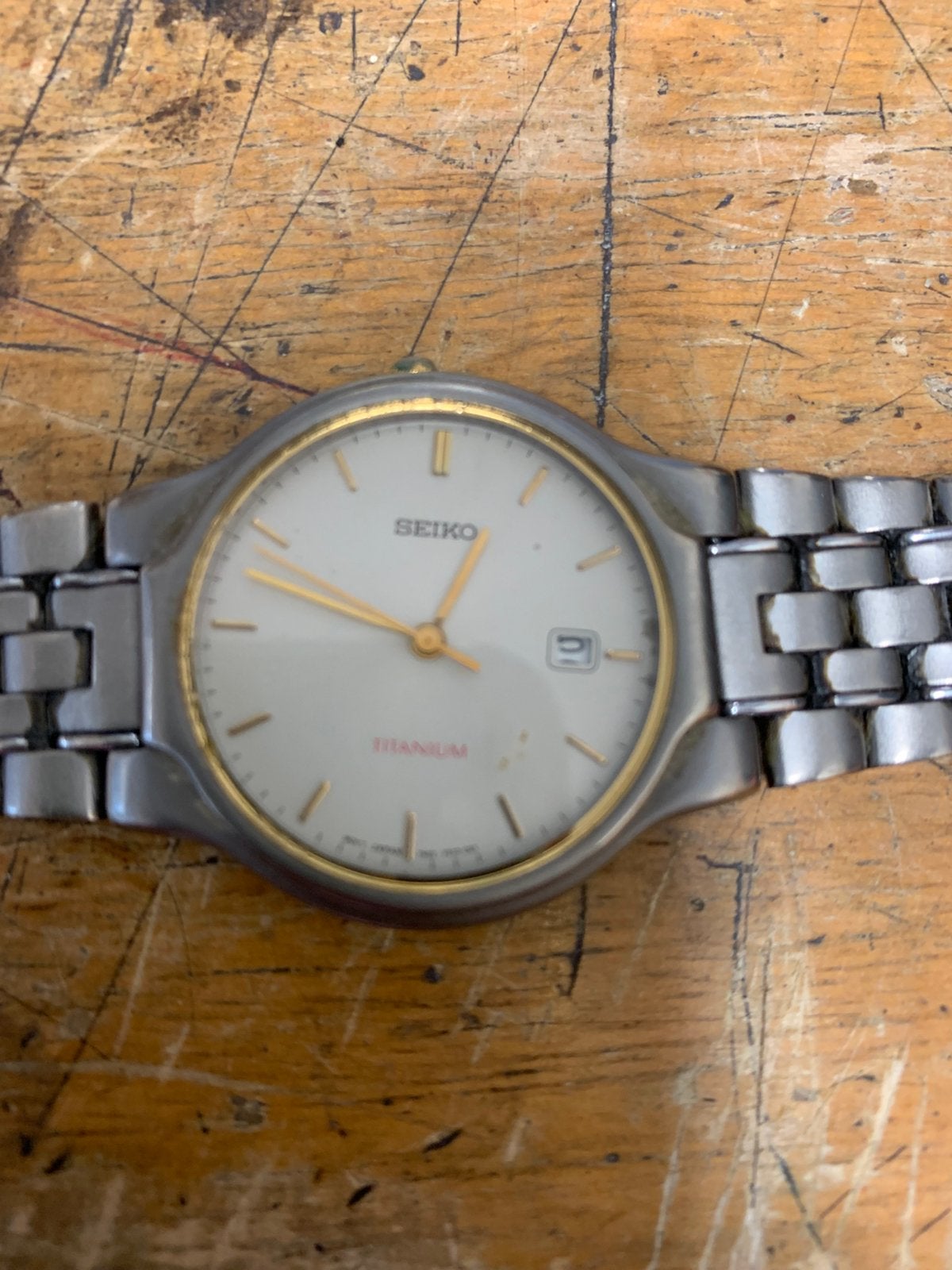 Drie vintage horloges o.a. Seiko titanium Buren pulsar, Sieraden, Tassen en Uiterlijk, Horloges | Heren, Ophalen of Verzenden