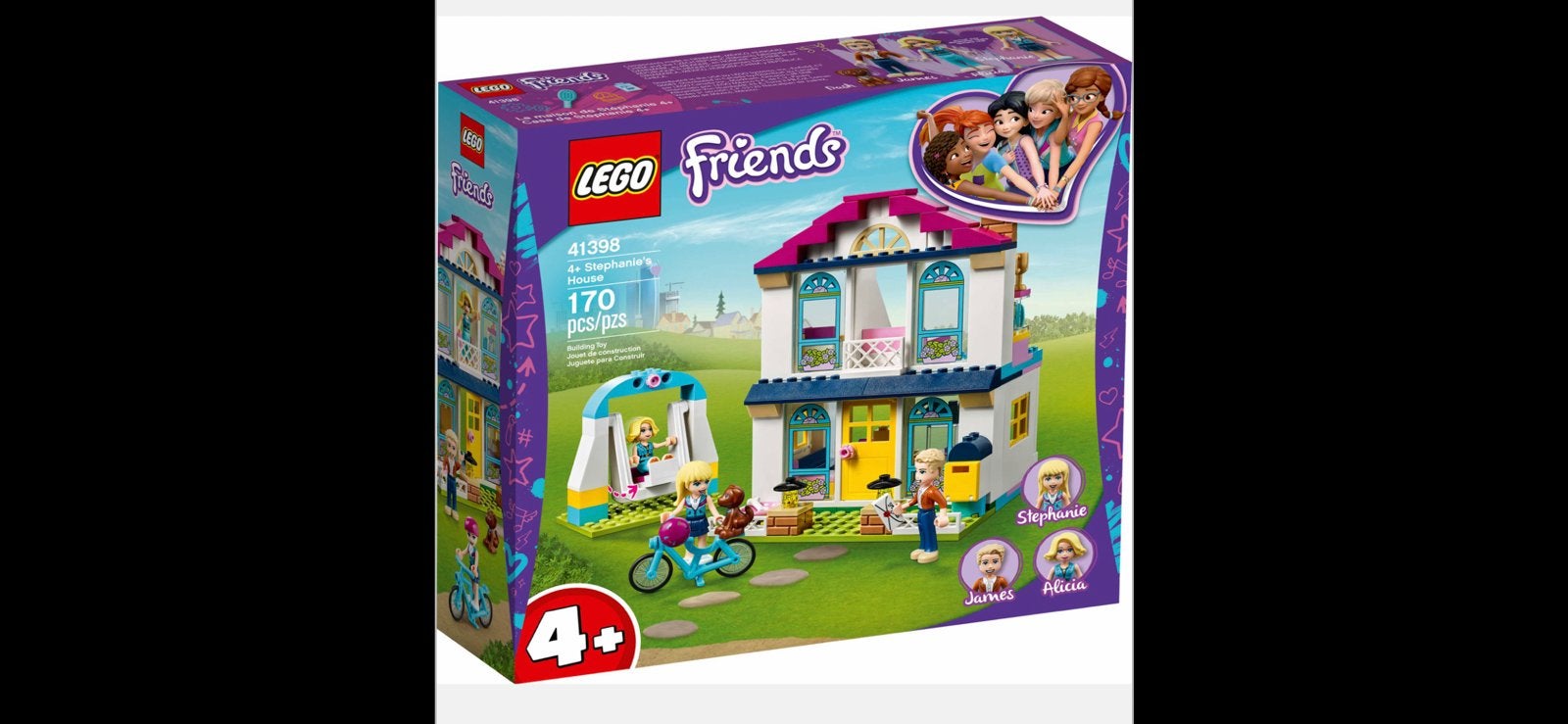Lego Friends 41398 Stephanies huis, Kinderen en Baby's, Speelgoed | Duplo en Lego, Lego, Friends, Ophalen of Verzenden, Zo goed als nieuw