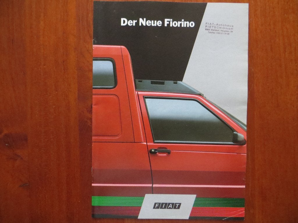 Fiat der neue Fiorino (juli 1988), Verzenden, Nieuw, Overige merken