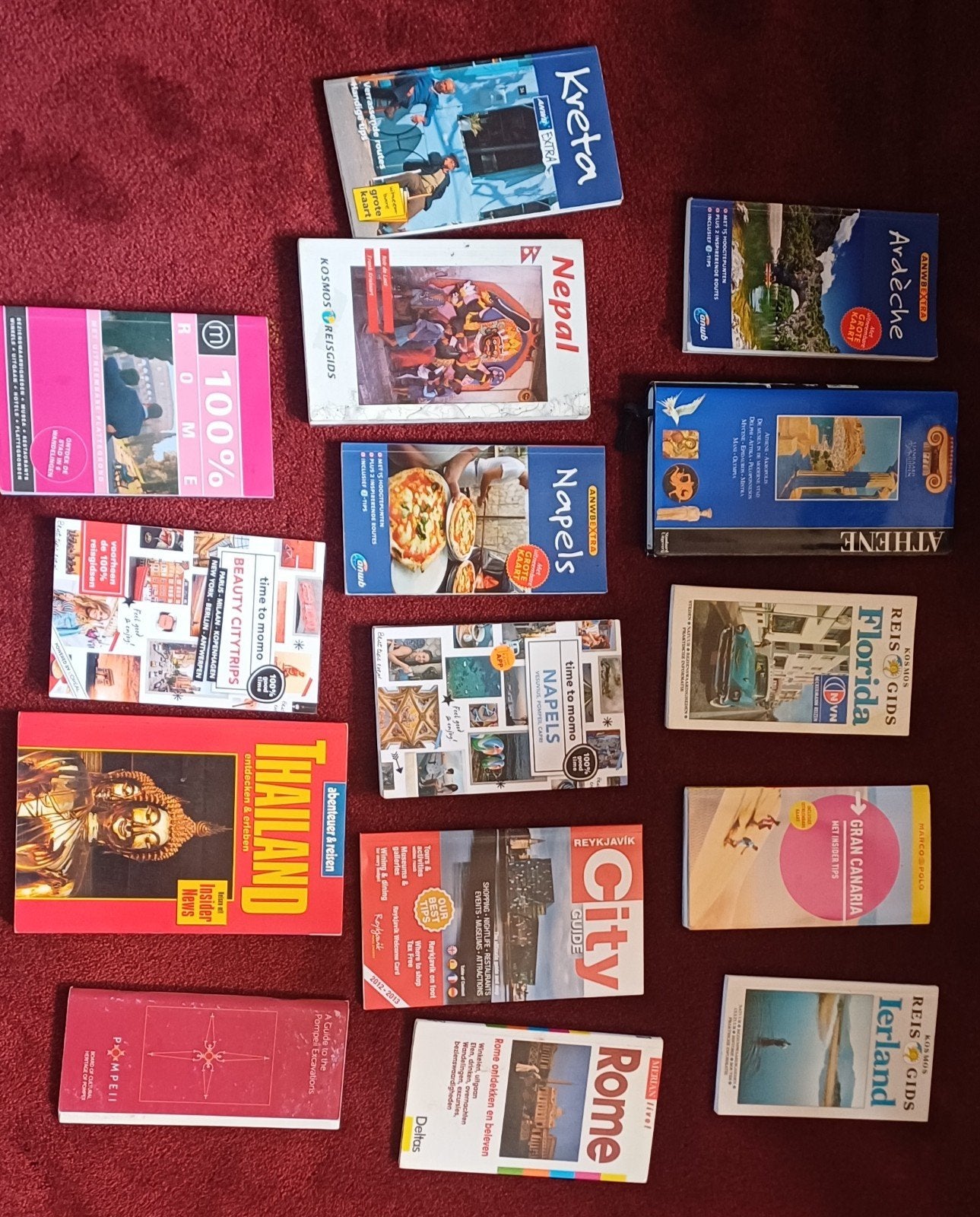 Diverse reisgidsen, Ophalen of Verzenden