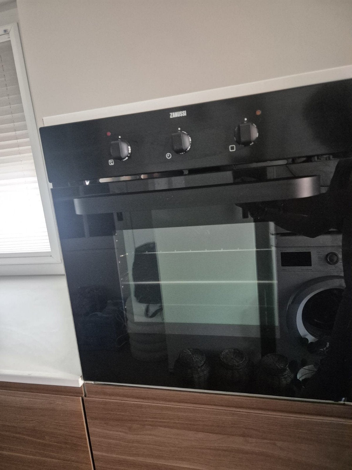 prachtige keuken kastenwand met oven zanussi, Huis en Inrichting, Kasten | Dressoirs, Ophalen, 200 cm of meer, 25 tot 50 cm, Overige houtsoorten