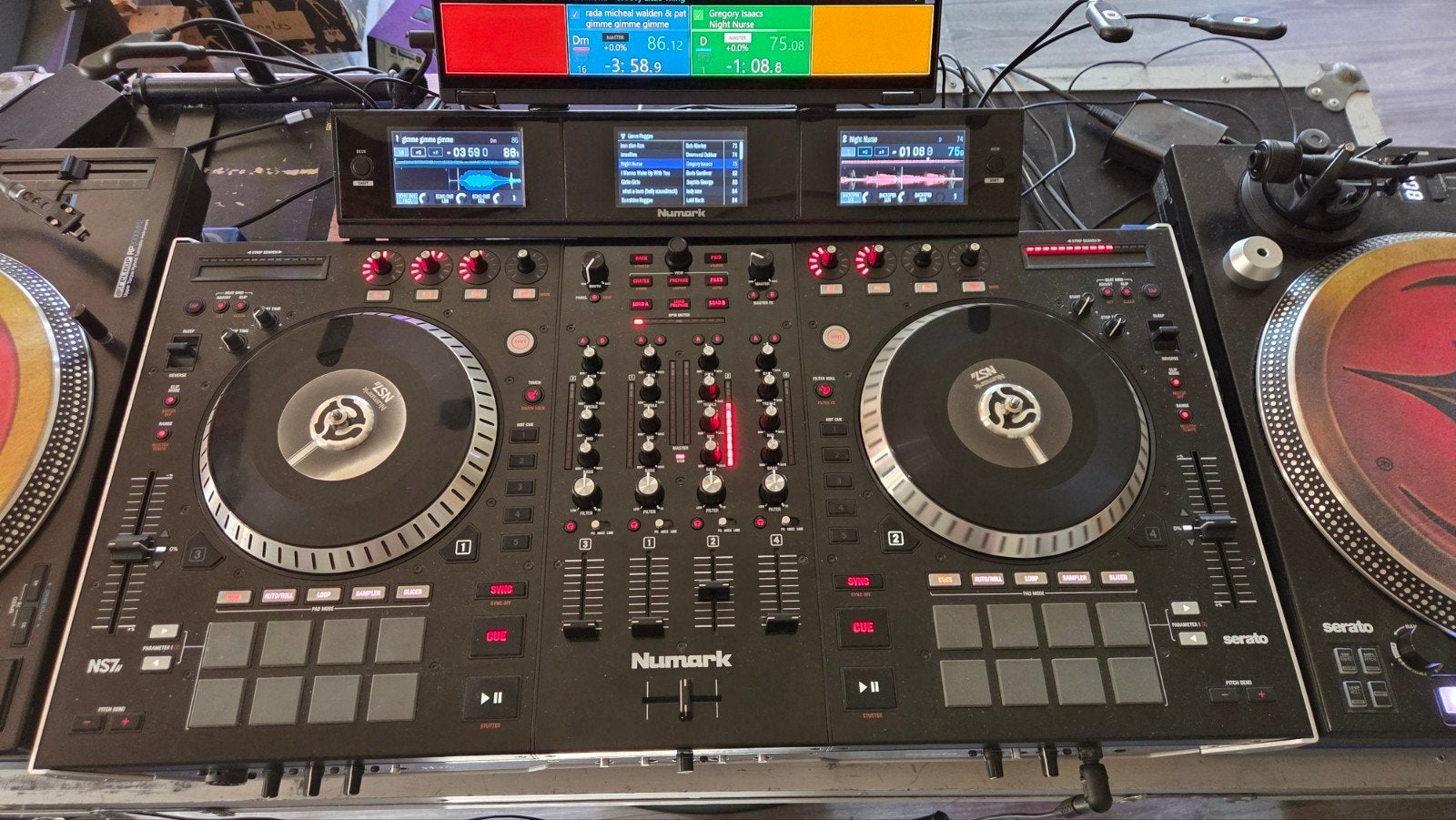 Numark NS7 II / NS7III DJ Controller met Display, Ophalen, Zo goed als nieuw, Dj-set, Numark