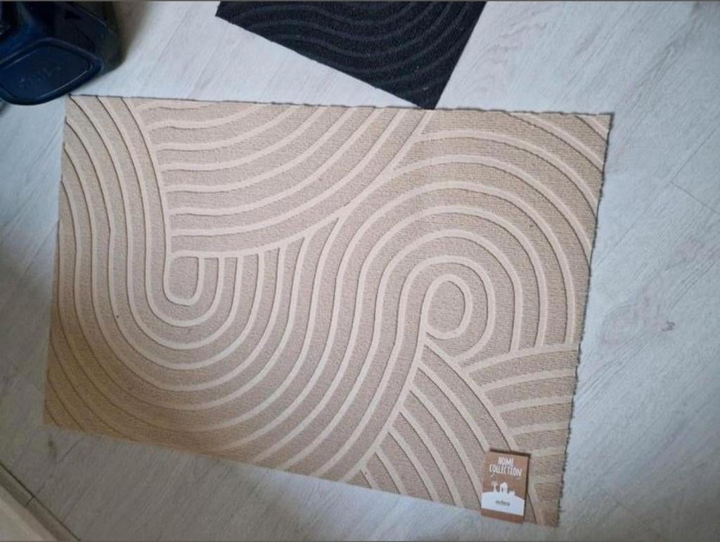 Deurmat beige Japandi style, Overige materialen, Schoonloopmat, Nieuw, Ophalen of Verzenden