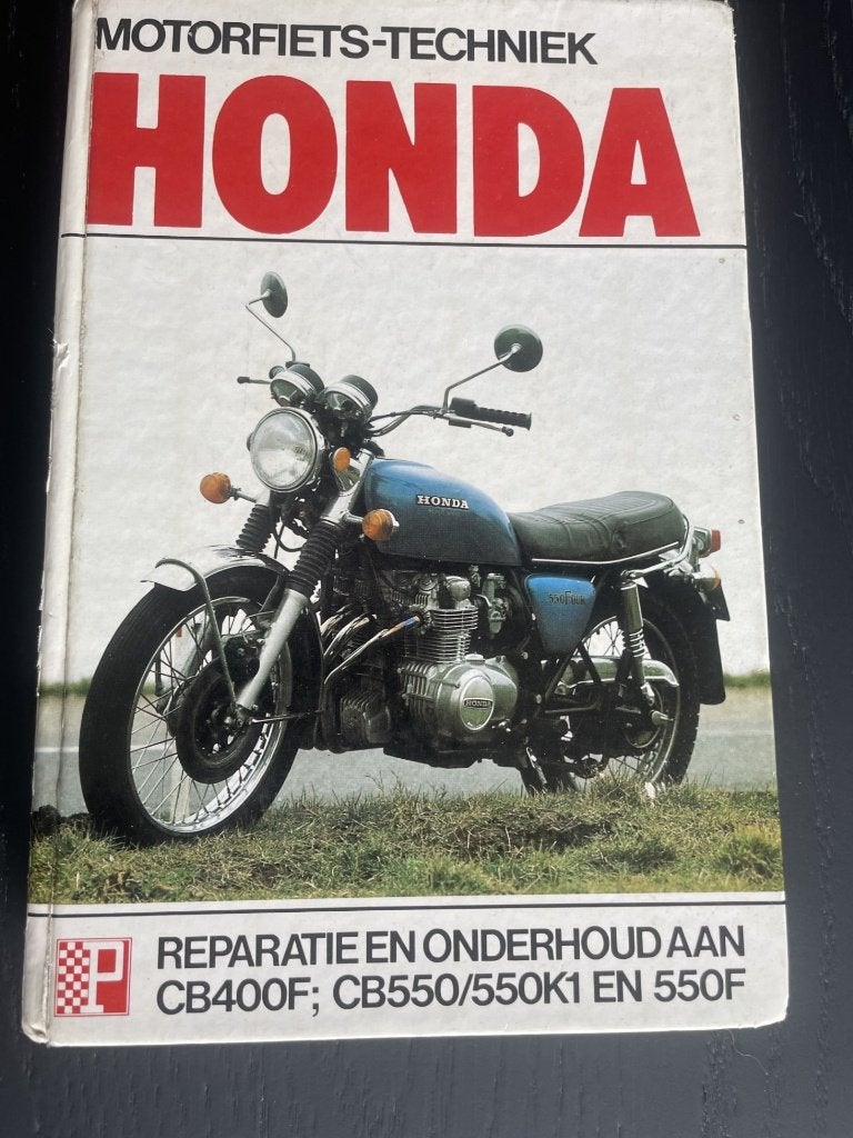 werkplaatshandboek HONDA CB400F en CB550F & K; 16,95 euro, Ophalen of Verzenden, Honda