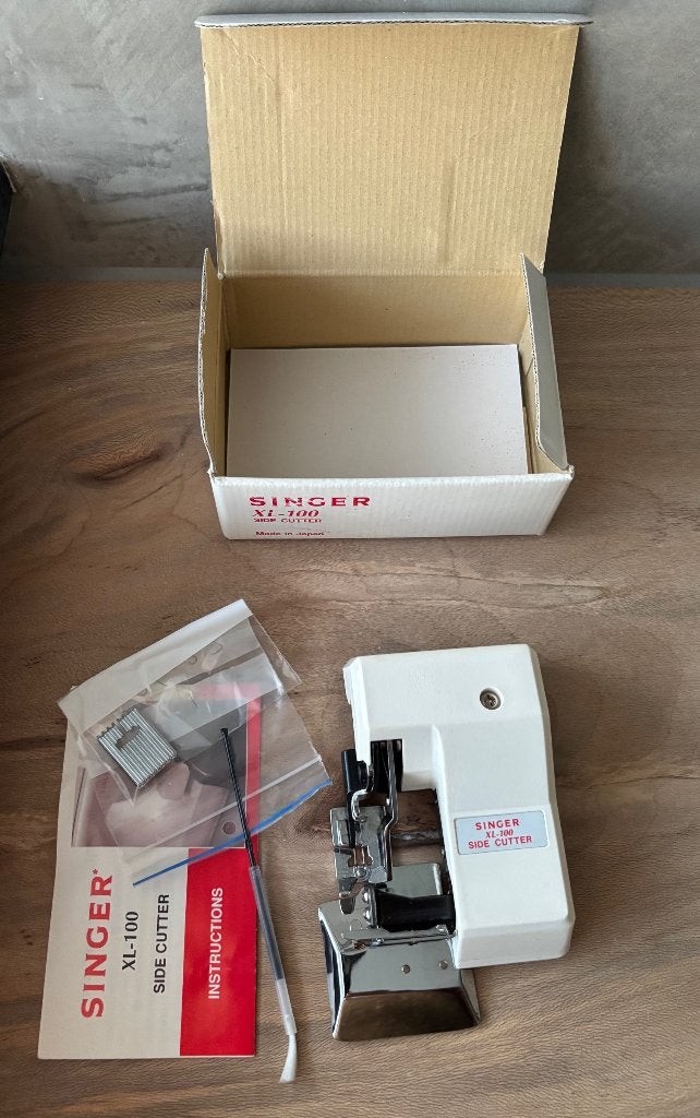 Singer XL 100 Side Cutter Kant Trimmer, Ophalen of Verzenden, Zo goed als nieuw, Kant