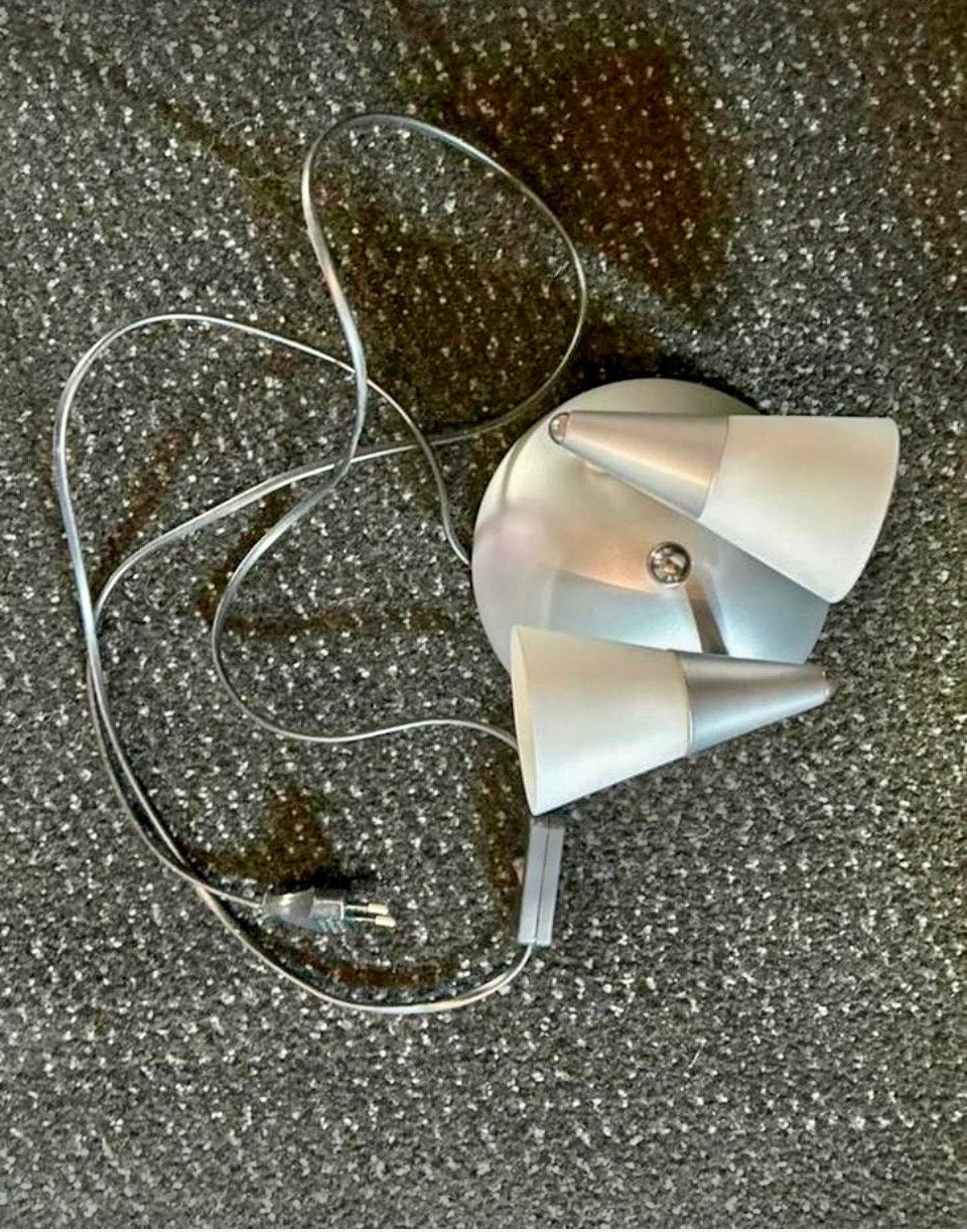 Moderne Spot: Plafond- of Wandspot met Twee Lichtpunten, Huis en Inrichting, Lampen | Spots, Halogeen, Gebruikt, Ophalen of Verzenden