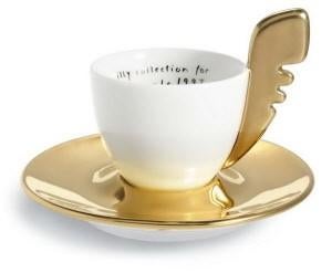 Illy Art - Grote Collectie (waaronder Venexia Gold cup!!!), Ophalen, Gebruikt, Porselein, Kop en/of schotel