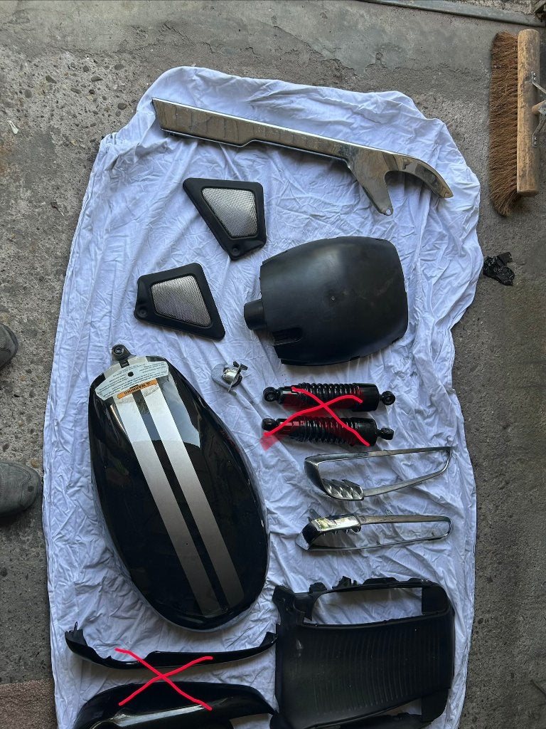 V-rod en Harley Davidson onderdelen, Motoren, Ophalen of Verzenden