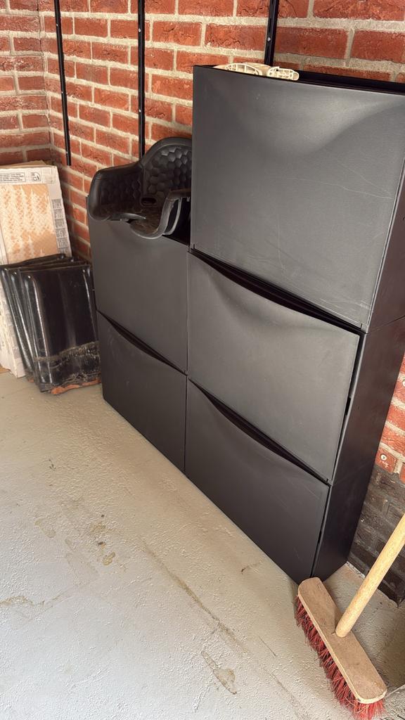 IKEA TRONES schoenenkast opberger zwart - 5 stuks, Ophalen, Zo goed als nieuw
