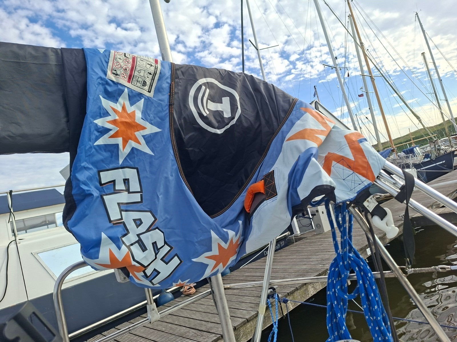talemex  bij boot voor achter de boot fun tube, Ophalen