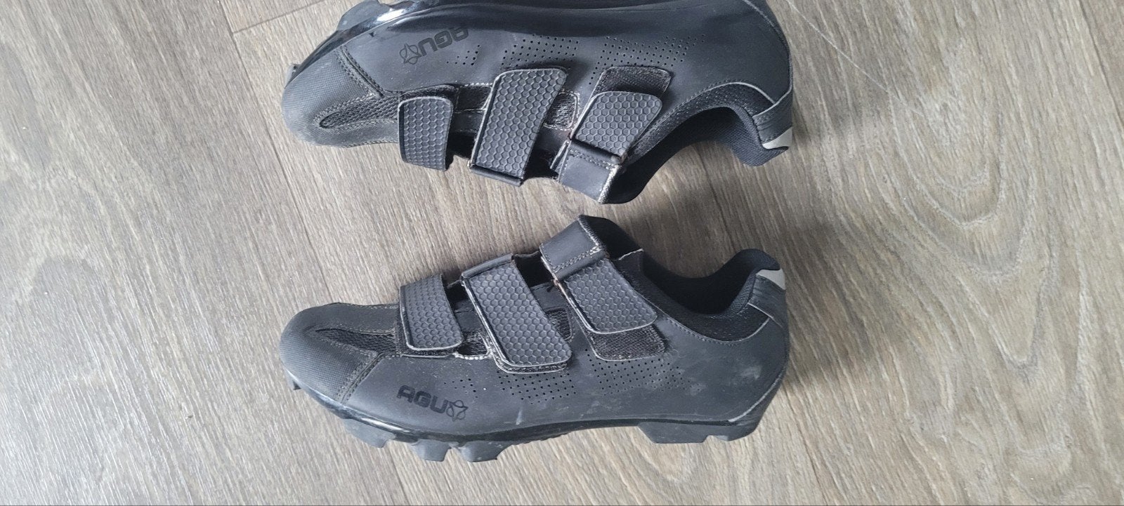 Agu spinningschoenen maat 44 kleur zwart, Fietsen en Brommers, Ophalen of Verzenden