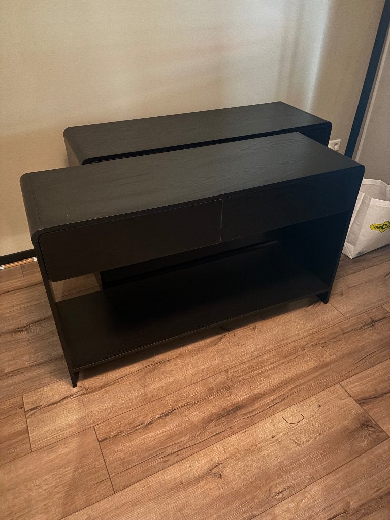Sidetable, Huis en Inrichting, Tafels | Sidetables, Ophalen, 100 tot 150 cm, Zo goed als nieuw, 25 tot 50 cm