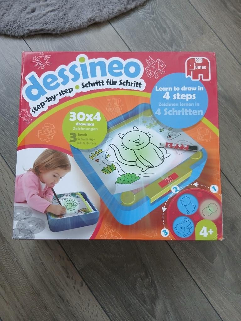Dessineo leren tekenen Jumbo, Ophalen, Gebruikt