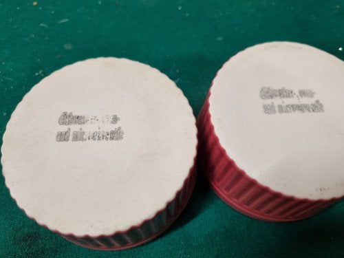 oven bakjes roze 2 stuks, Ophalen of Verzenden, 'T Olde Gre-j, Info@toldegrej.nl, Endepoelstraat 20f Didam