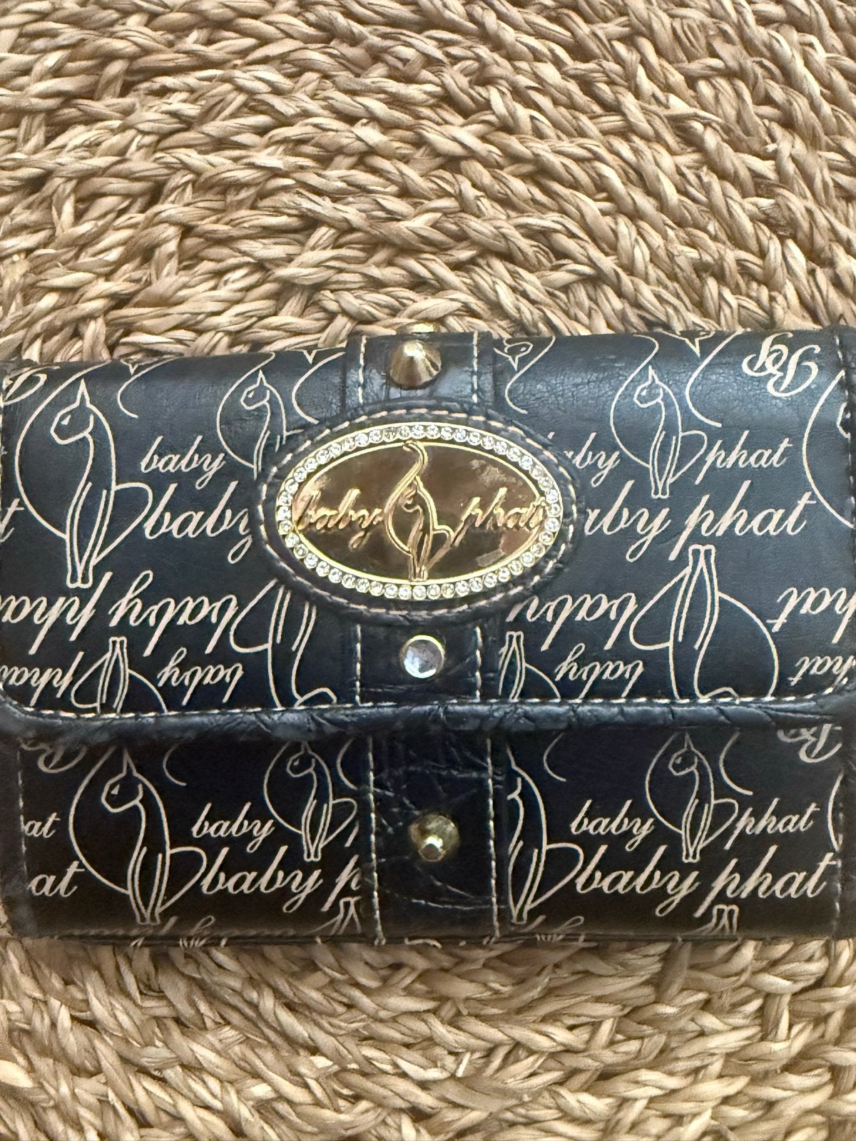 Original Baby Phat Portemonnee, Overige merken, Gebruikt, Zwart, Ophalen of Verzenden