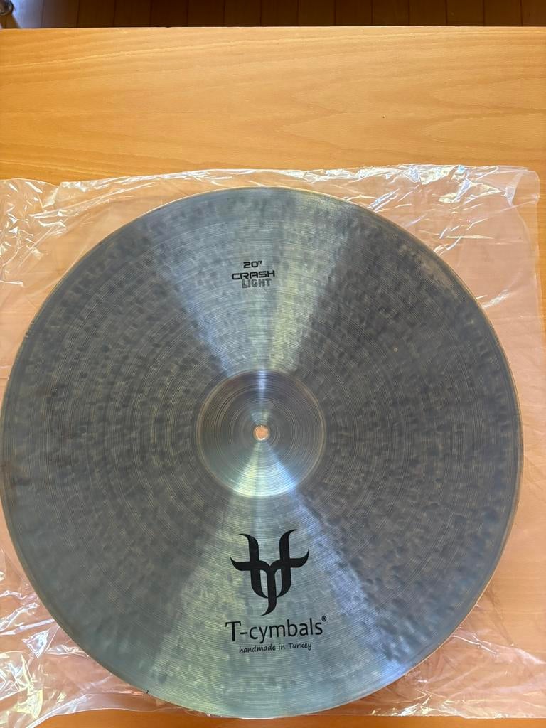 T-Cymbals T-Alternative Medium Crash 20", Muziek en Instrumenten, Ophalen of Verzenden, Nieuw, Drums of Percussie