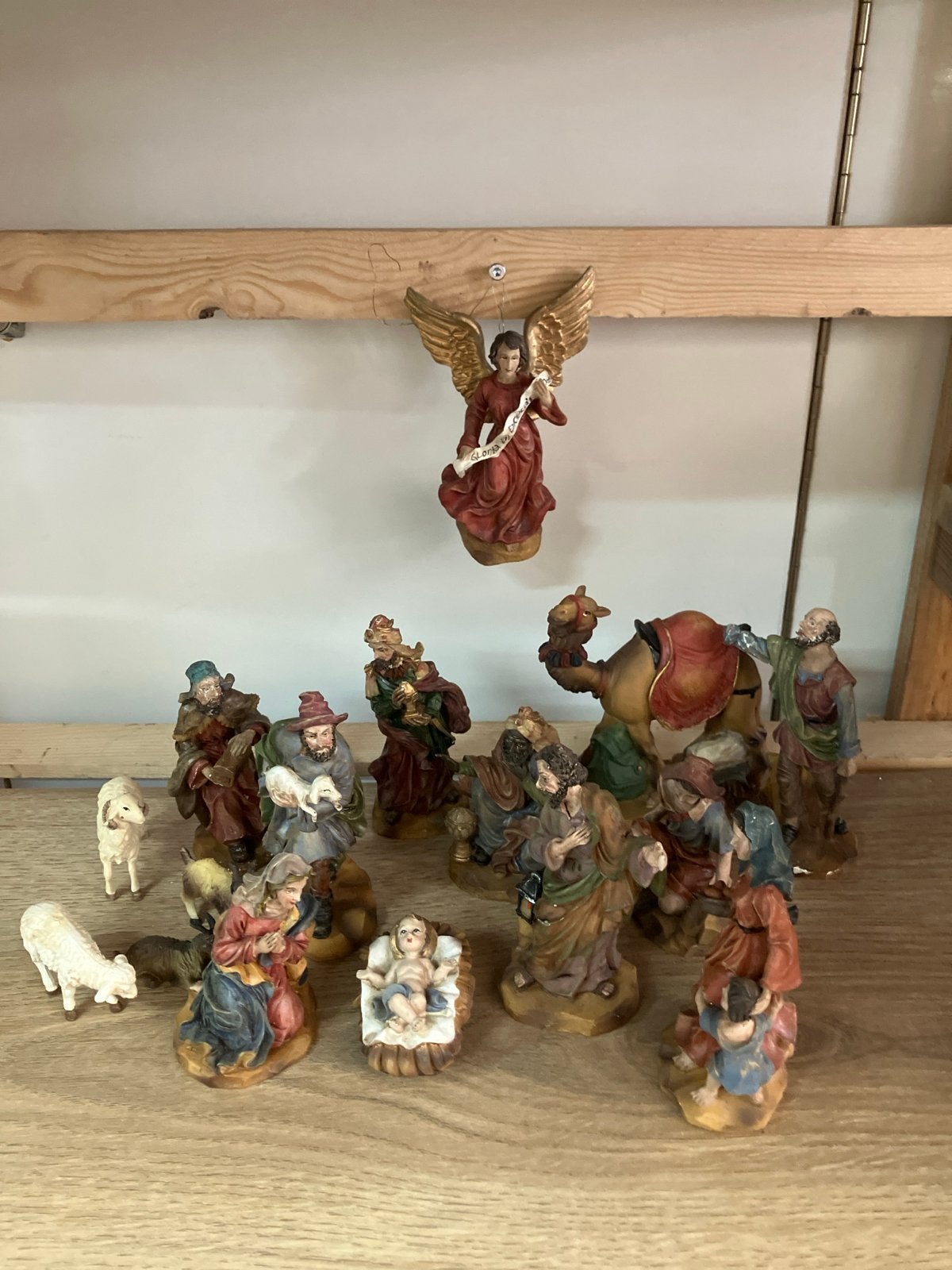 Kleine kerstgroep, Ophalen of Verzenden, Gebruikt