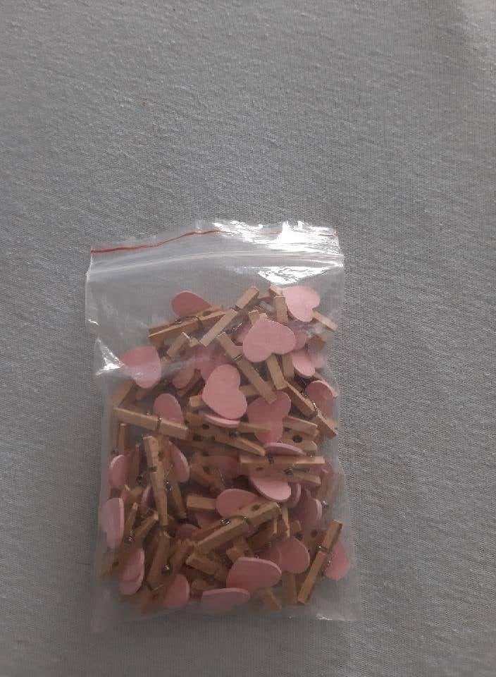 NIEUWE knijpertjes voor kaarten op te hangen meisje, Ophalen of Verzenden, Nieuw