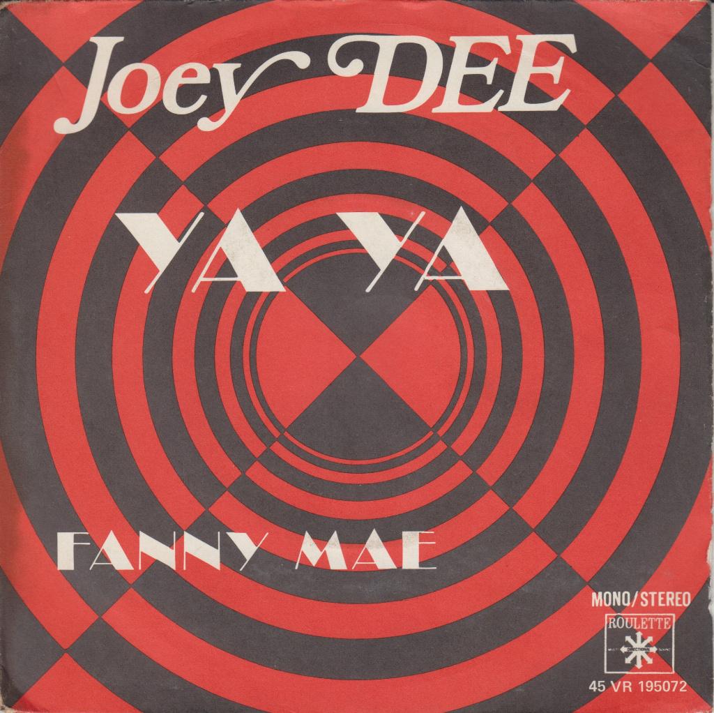 JOEY DEE & THE STARLITERS - Ya Ya, Gebruikt, Fotohoes, 7 inch, Single