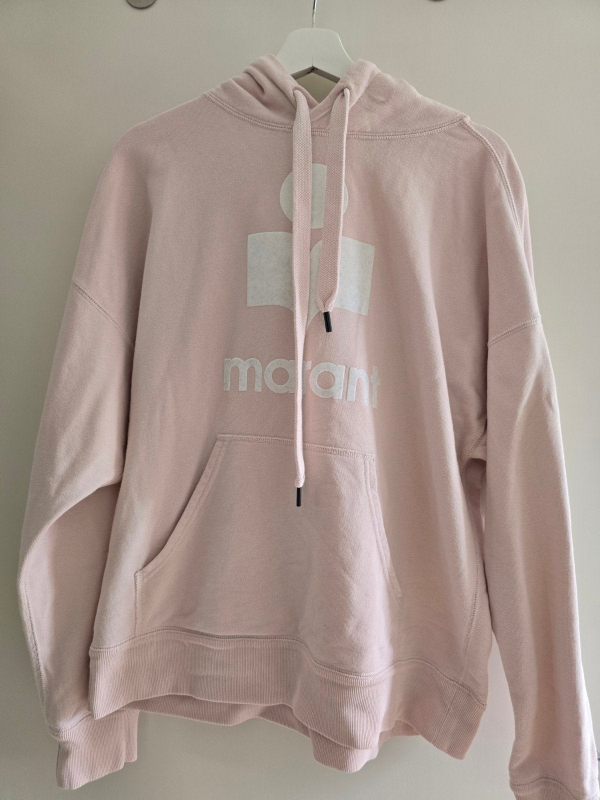 roze trui met capuchon van isabel marant maat 38, Ophalen of Verzenden, Zo goed als nieuw, Roze, Maat 38/40 (M)